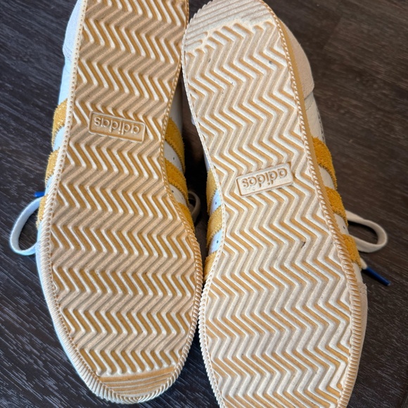 Adidas Japan Low Top Sneaker in Off White/Spark/Orange Tint - Picture 5 of 6